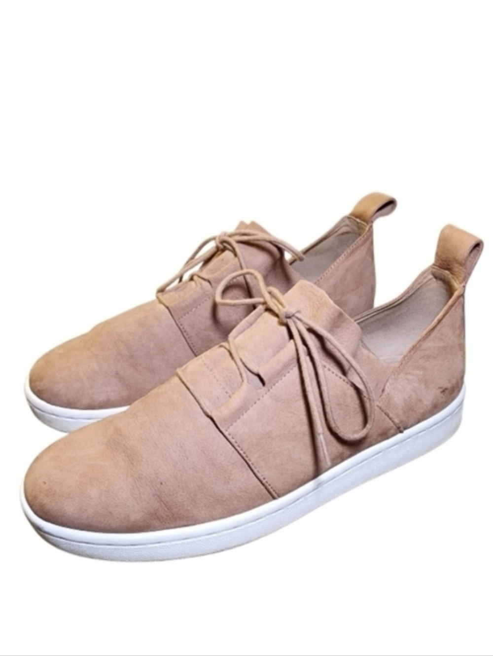 Eileen Fisher Kipling Tumbled Nubuck Leather Sneaker Size 8.5